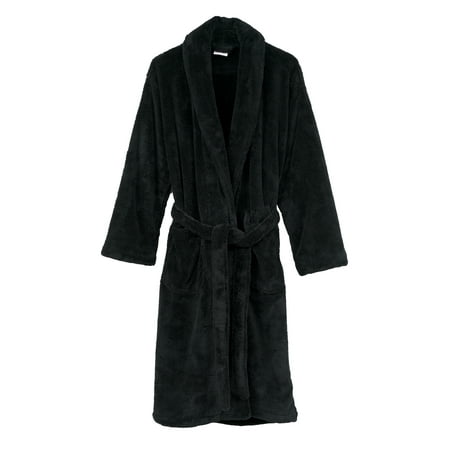 TowelSelections Mens Super Soft Plush Bathrobe Fleece Spa Robe